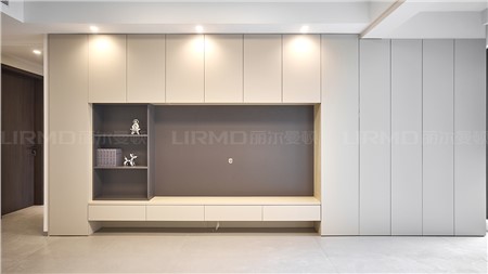 麗爾曼頓家居 |130㎡現(xiàn)代極簡(jiǎn)，干凈高級(jí)